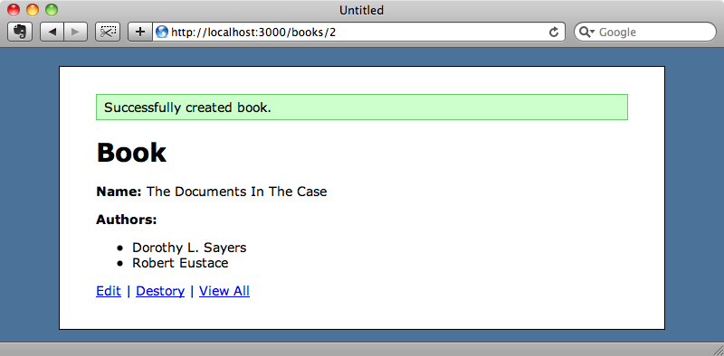 The authors are correctly added to the book when it is saved.