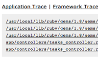 The Stack Trace