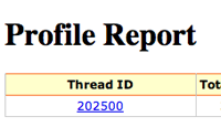 Request Profiling